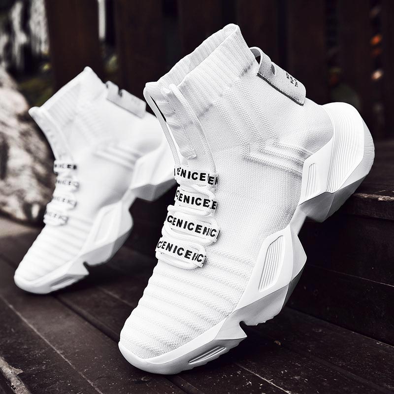 Japanese People Lifestyle - Plus Size High Top Massive Sports