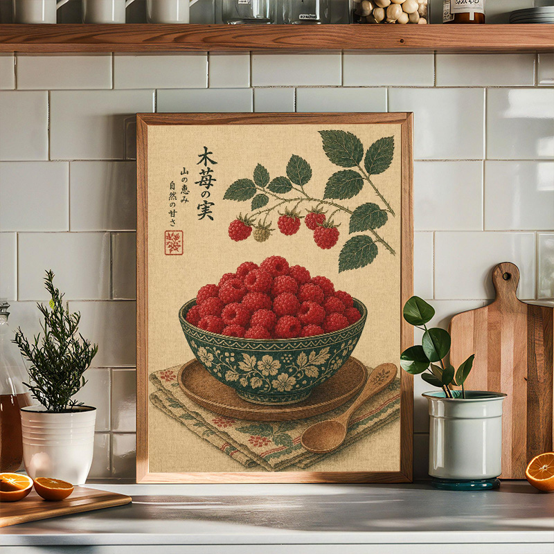 Japanese Fruit Posters Vintage - Japanese Minimalist Lifestyle avis et prix