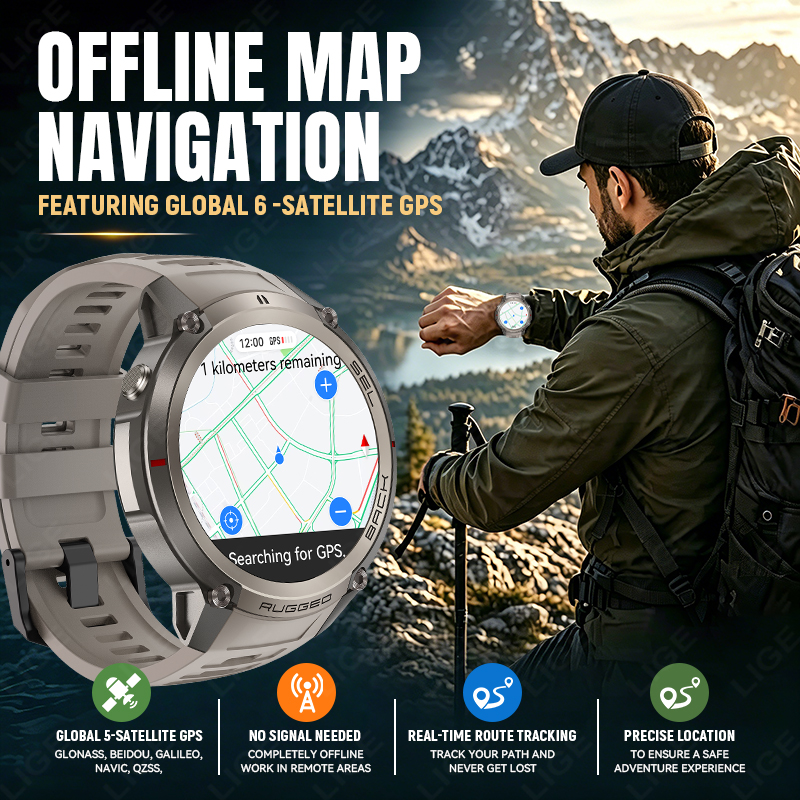 500mAh Battery GPS Offline Map - Japanese Active Lifestyle avis et prix