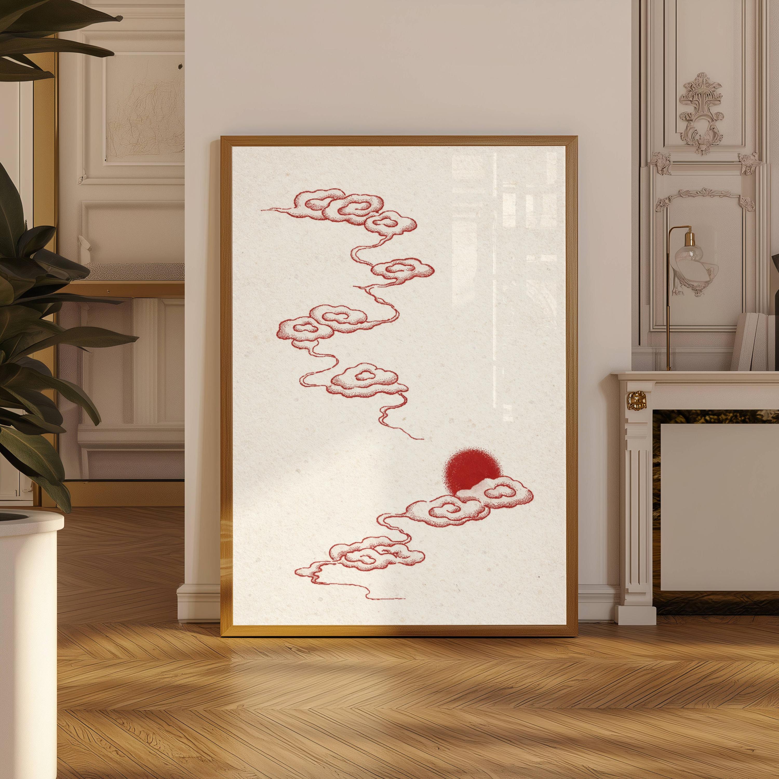 Japanese Ink Tree Poster Wabi  - Japanese Minimalist Lifestyle avis et prix