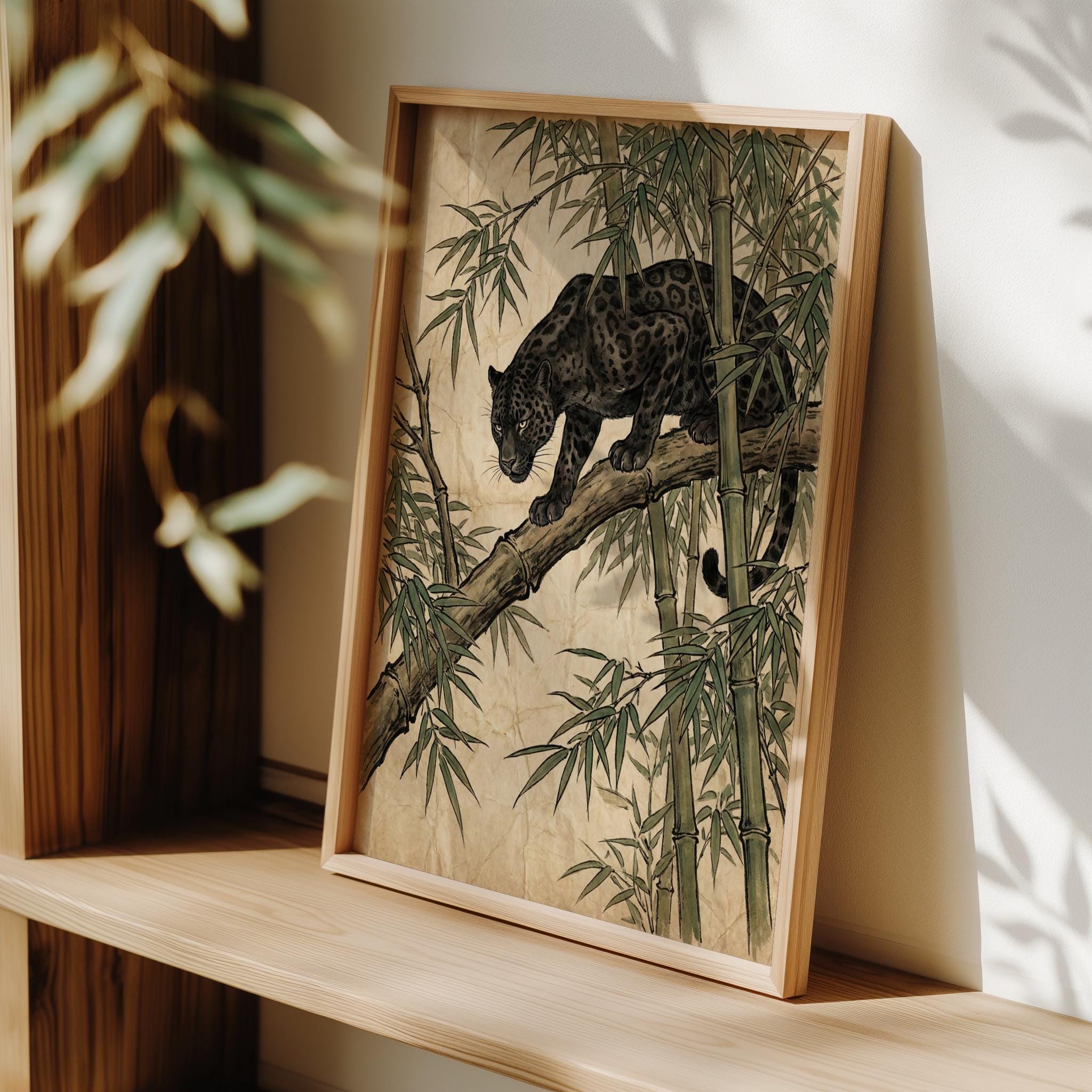 Black Panther Moon Japanese In - Japanese Minimalist Lifestyle avis et prix