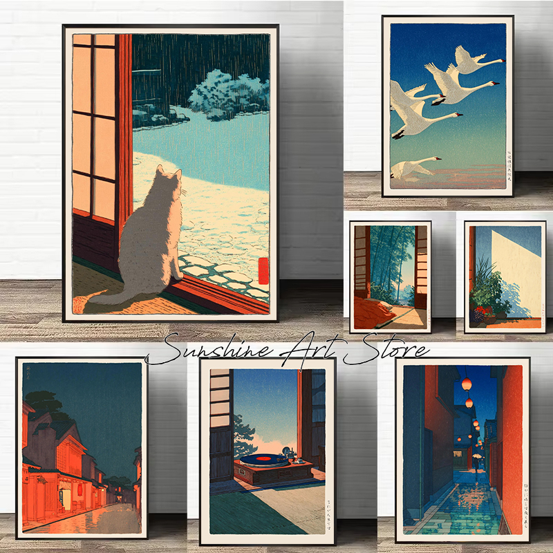 Vintage Hasui Kawase Style Min - Japanese Minimalist Lifestyle avis et prix
