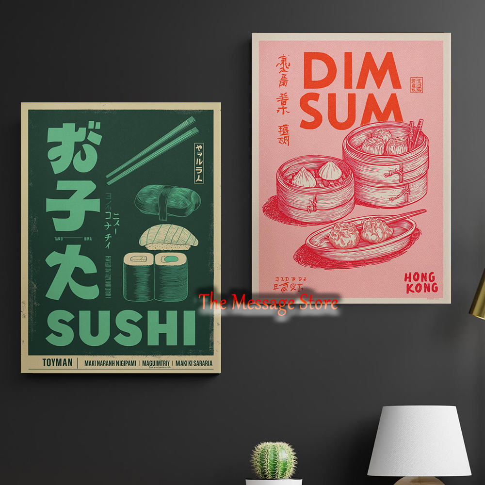 Dim Sum Hong Kong Sushi Retro  - Japanese Minimalist Lifestyle avis et prix
