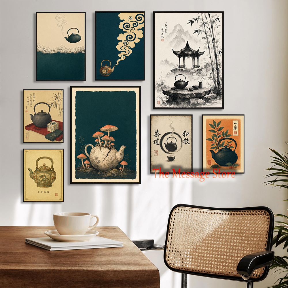 Japanese Teapot Art Minimalist - Japanese Minimalist Lifestyle avis et prix