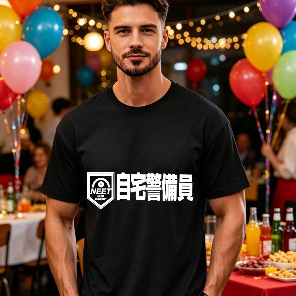 Men's Funny NEET Lifestyle Tee - Japanese Lifestyle Clothing avis et prix