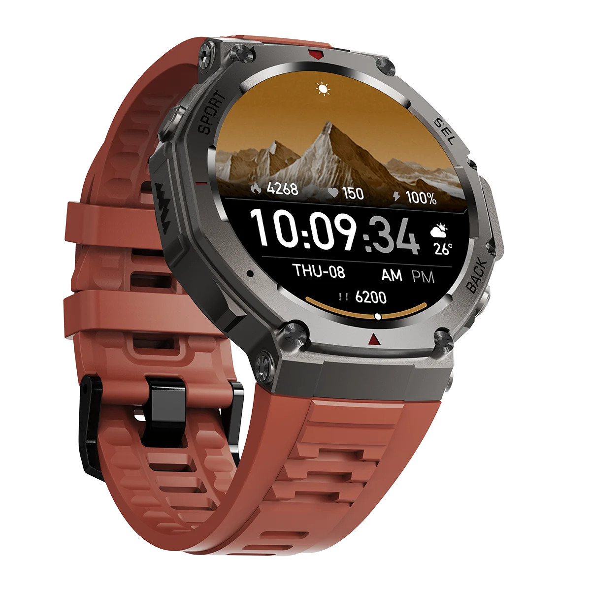 Men's Smart Watch GPS AMOLED T - Japanese Active Lifestyle avis et prix