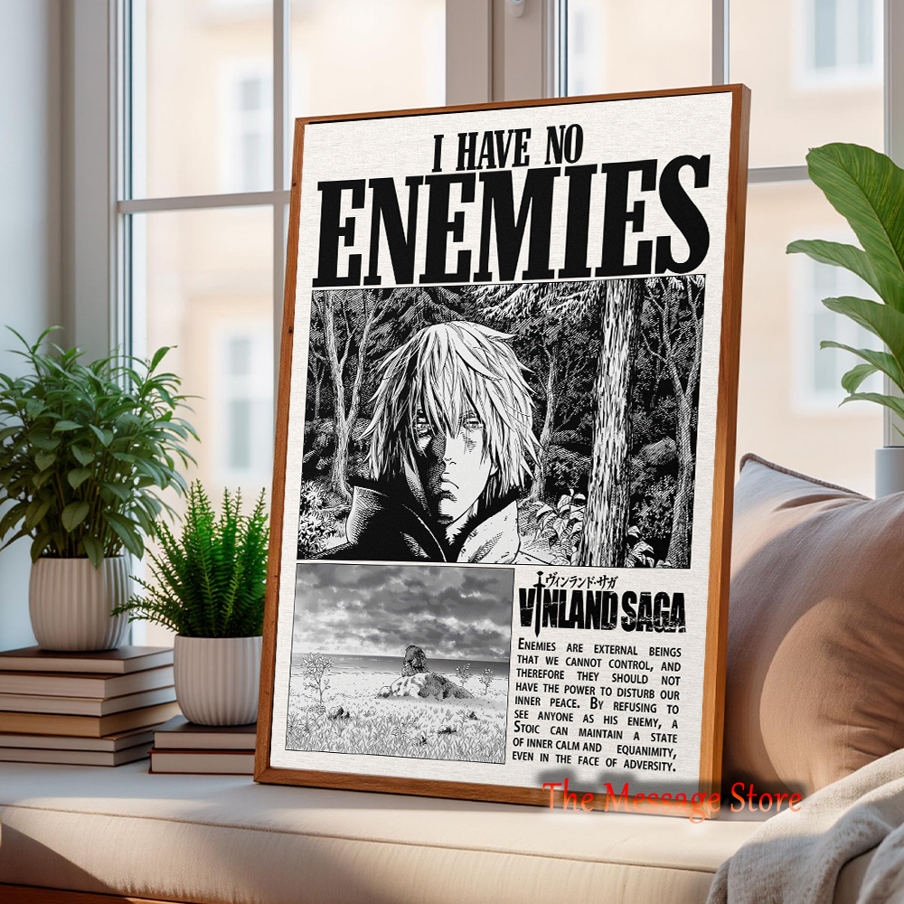 Vinland Saga Anime Manga Poste - Japanese Minimalist Lifestyle avis et prix