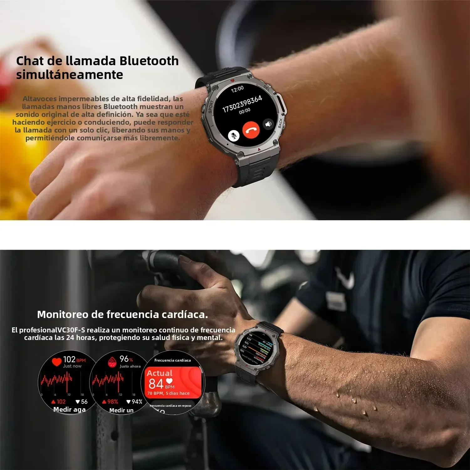 Men's Smart Watch GPS AMOLED T - Japanese Active Lifestyle avis et prix