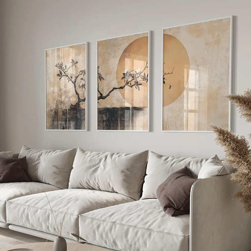 3PCS Minimalist Japandi Wall A - Japanese Minimalist Lifestyle avis et prix