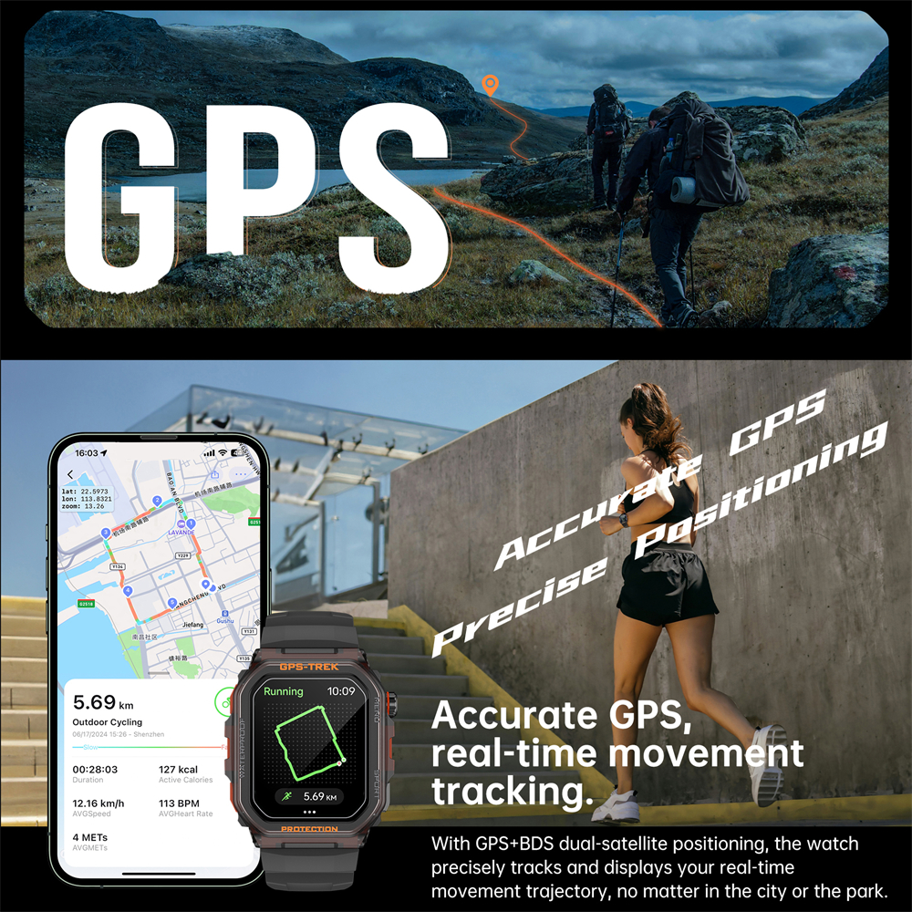 New Smart Watch Builtin GPS Al - Japanese Active Lifestyle avis et prix